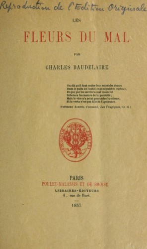 Les fleurs du mal